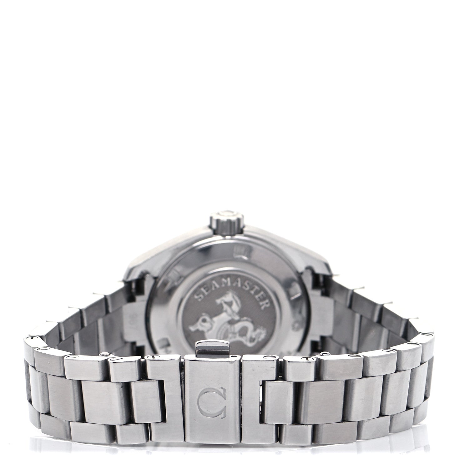 Omega Stainless Steel Diamond 30mm Seamaster Aqua Terra 150M Seamaster Co-Axial Quartz Watch White 231.10.30.61.55.001 3 of 5