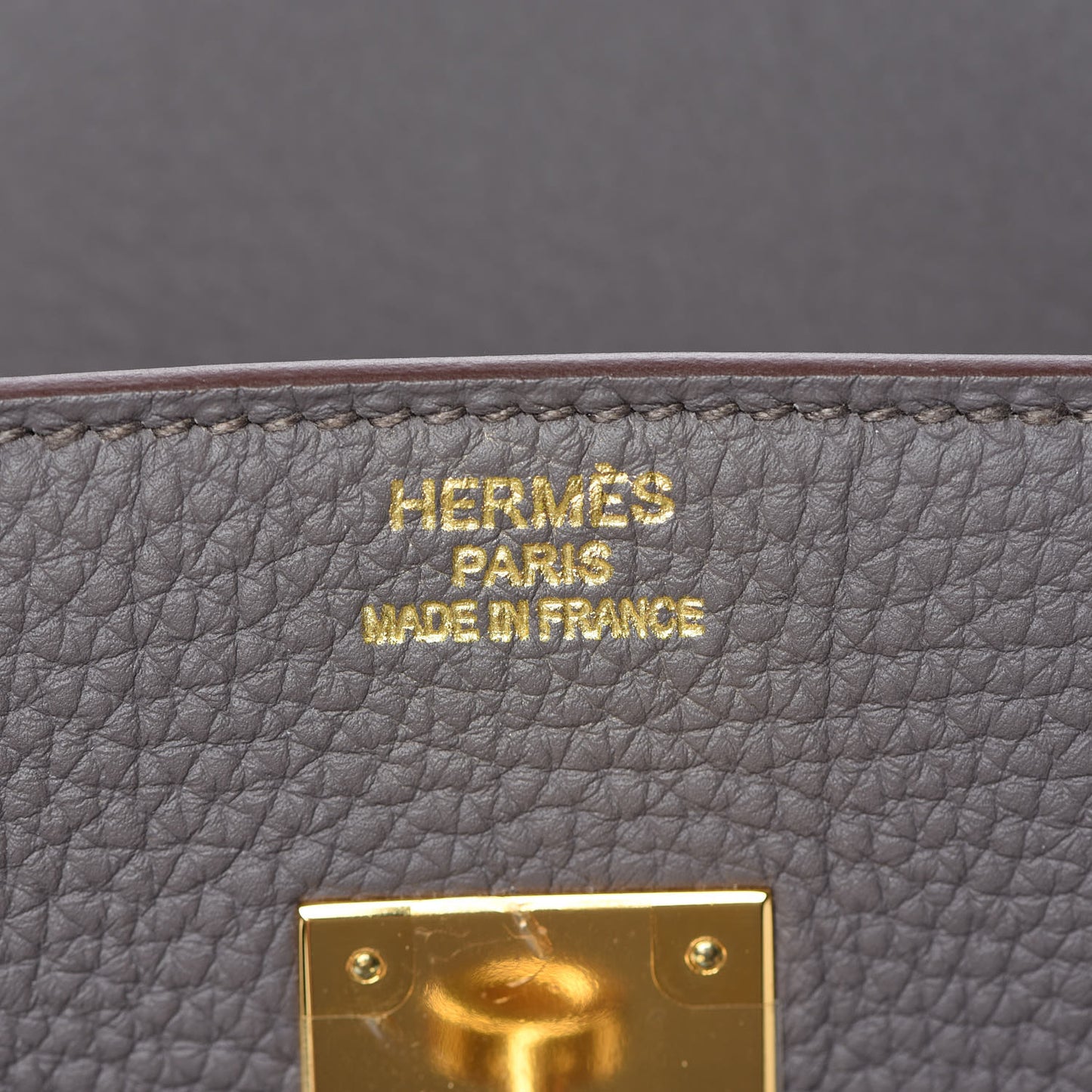 Togo Birkin 35 Etain