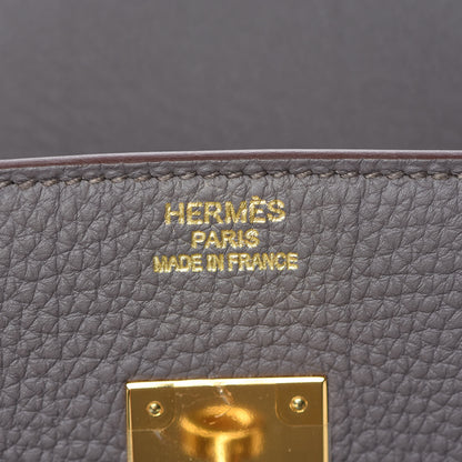 Hermes Togo Birkin 35 Etain 12 of 44