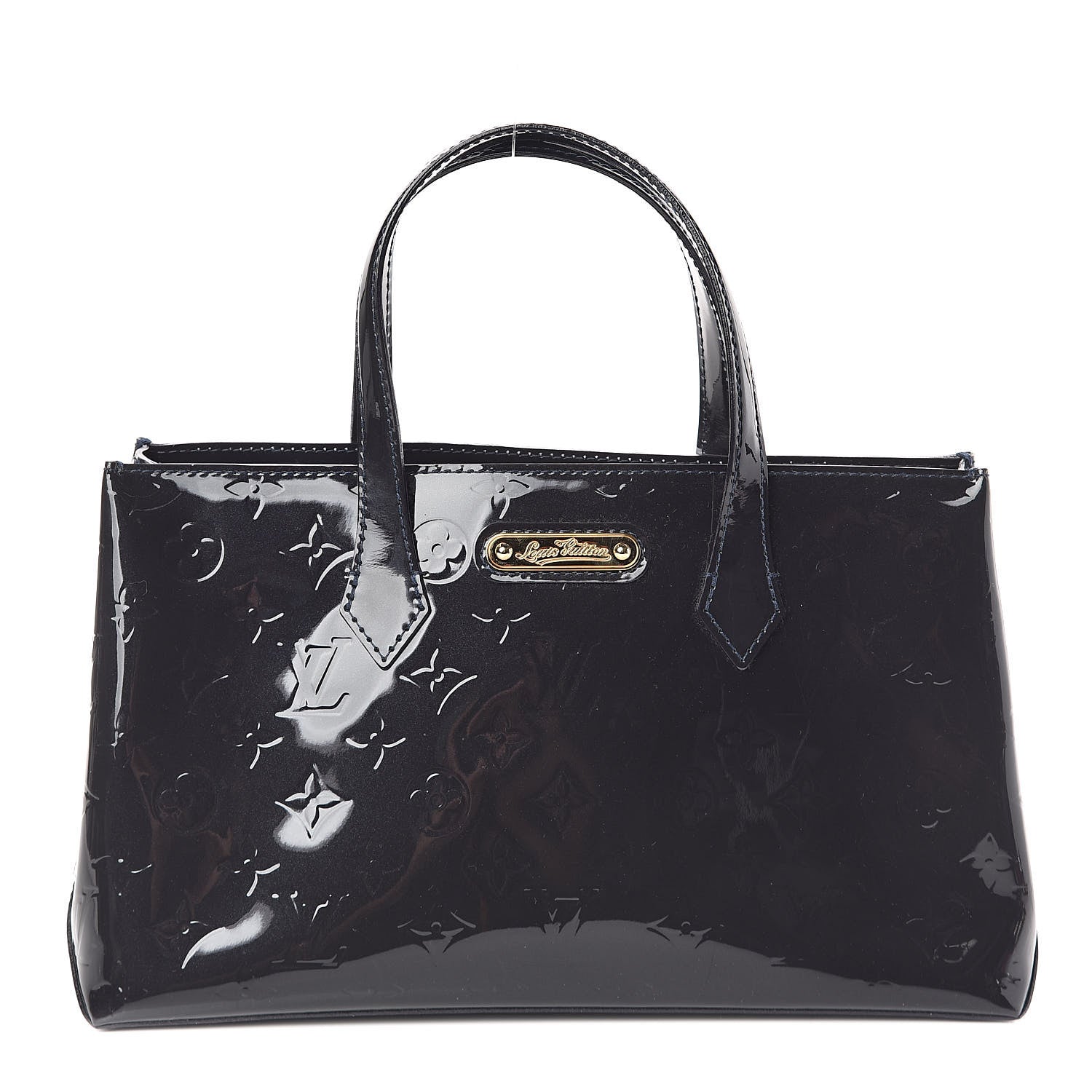 Louis Vuitton Vernis Wilshire PM Blue Nuit 1 of 8
