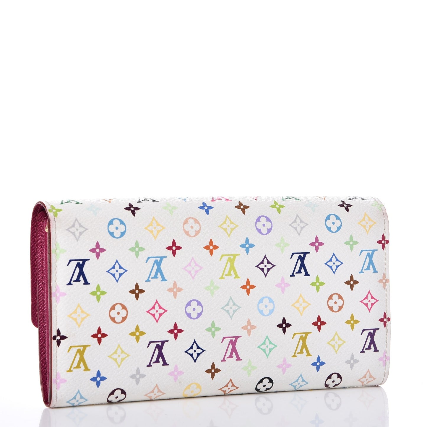 Monogram Multicolor Sarah Wallet White Eglantine