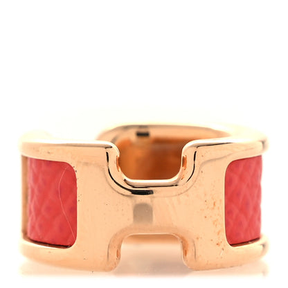Hermes Epsom Olympe Ear Cuff PM Orange 1 of 3