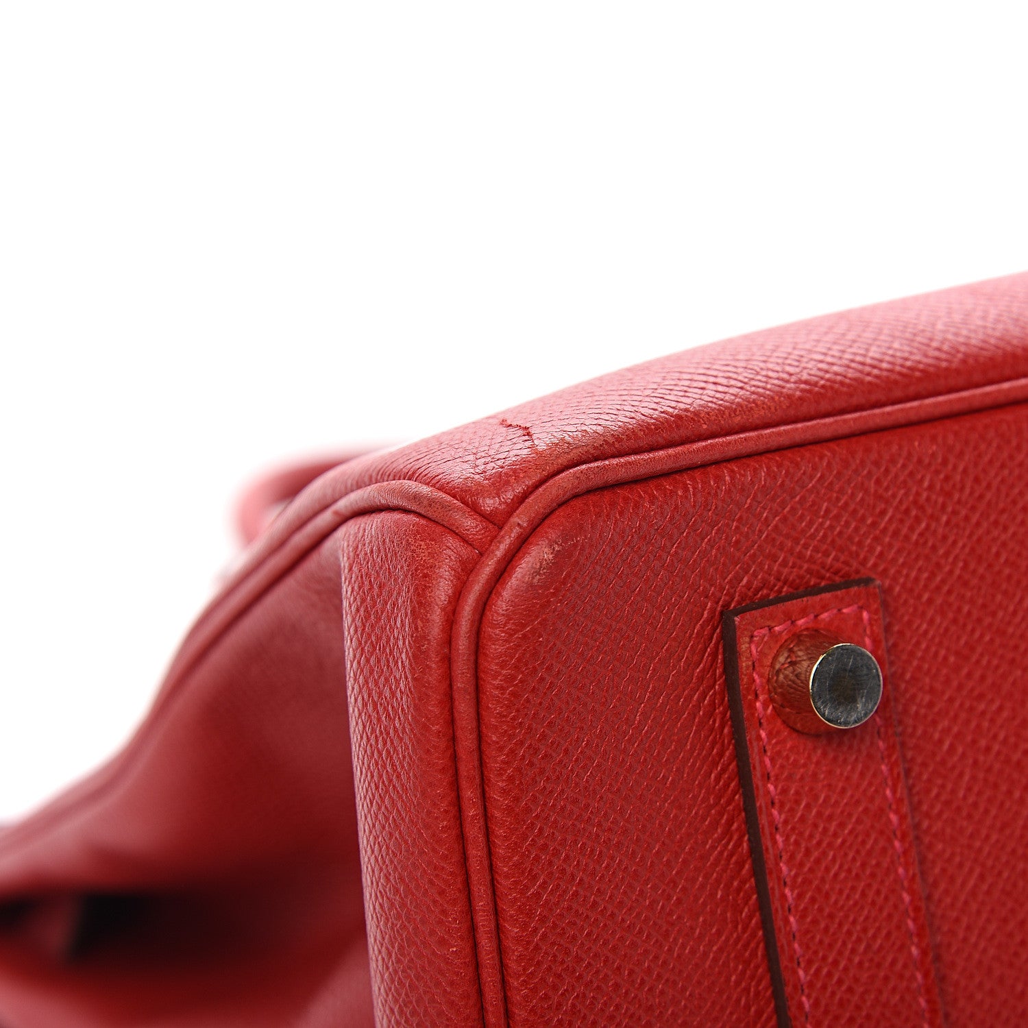 Hermes Epsom Birkin 35 Rouge Casaque 8 of 12
