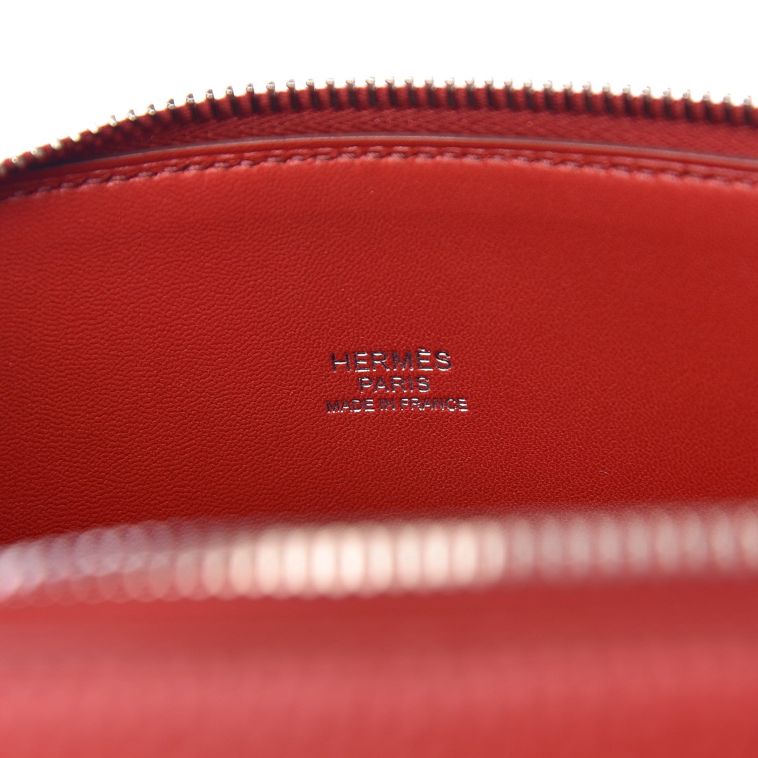 Hermes Taurillon Clemence Bolide 31 Rouge Garance 6 of 11
