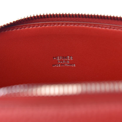 Hermes Taurillon Clemence Bolide 31 Rouge Garance 6 of 11