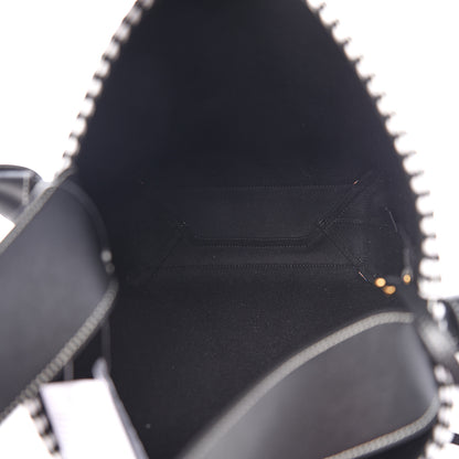 Celine Woven Canvas Small Twisted Cabas Multicolor 4 of 8