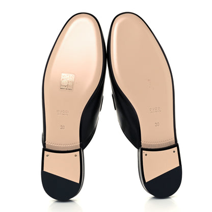 Gucci Malaga Kid Web Womens Princetown Slippers 39 Black 7 of 10