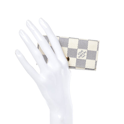 Louis Vuitton Damier Azur Multicles 4 Key Holder 2 of 9