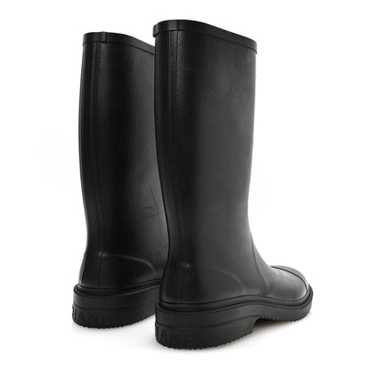 Chanel Caoutchouk CC High Boots 40 Black 5 of 9