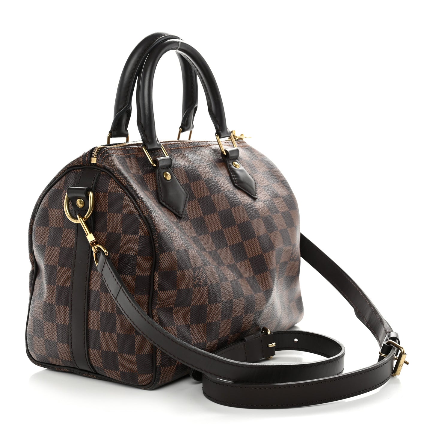 Damier Ebene Speedy Bandouliere 25