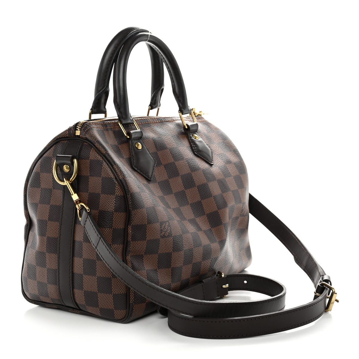 Louis Vuitton Damier Ebene Speedy Bandouliere 25 2 of 10