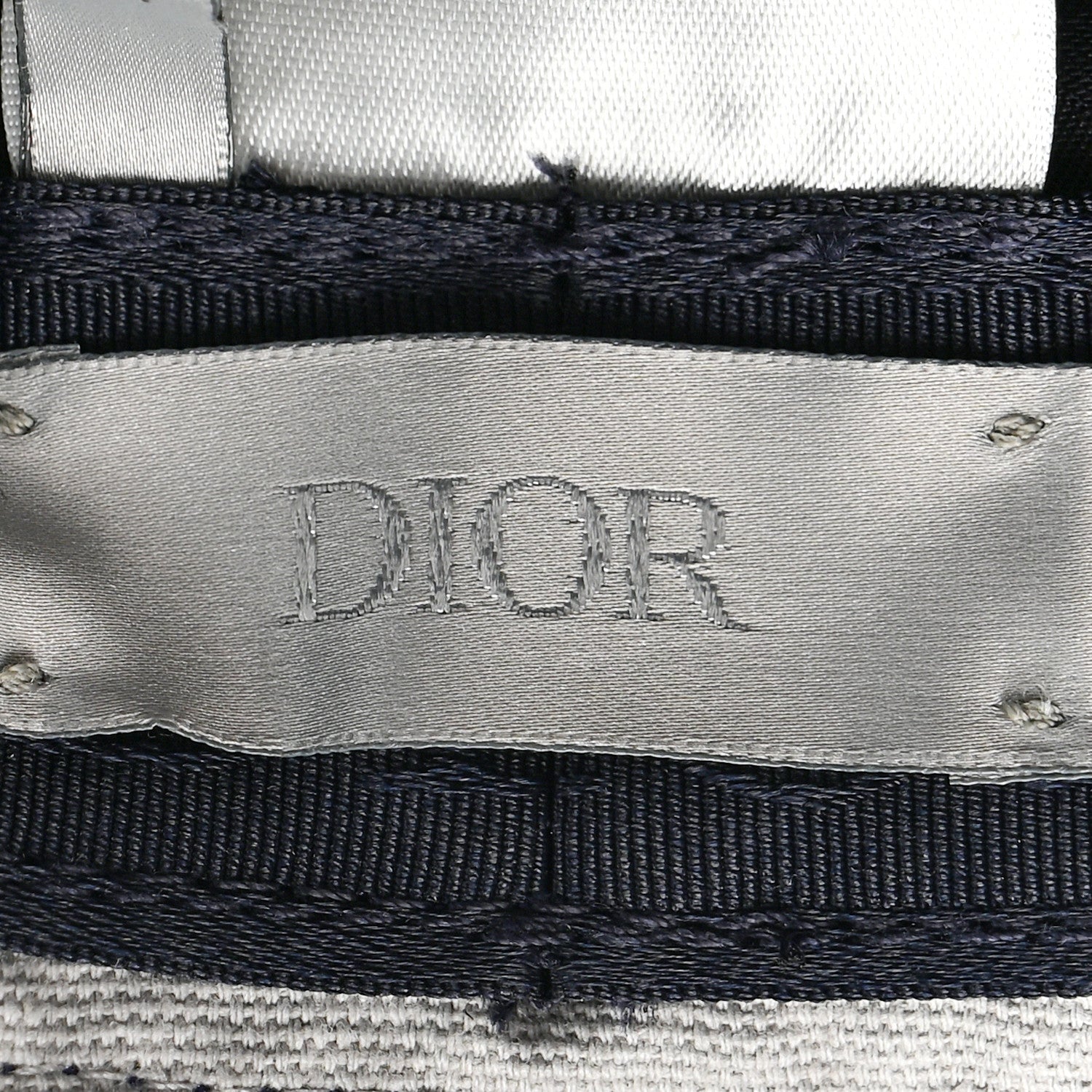 Christian Dior Cotton Woven Atelier Bob Bucket Hat M Blue 8 of 9