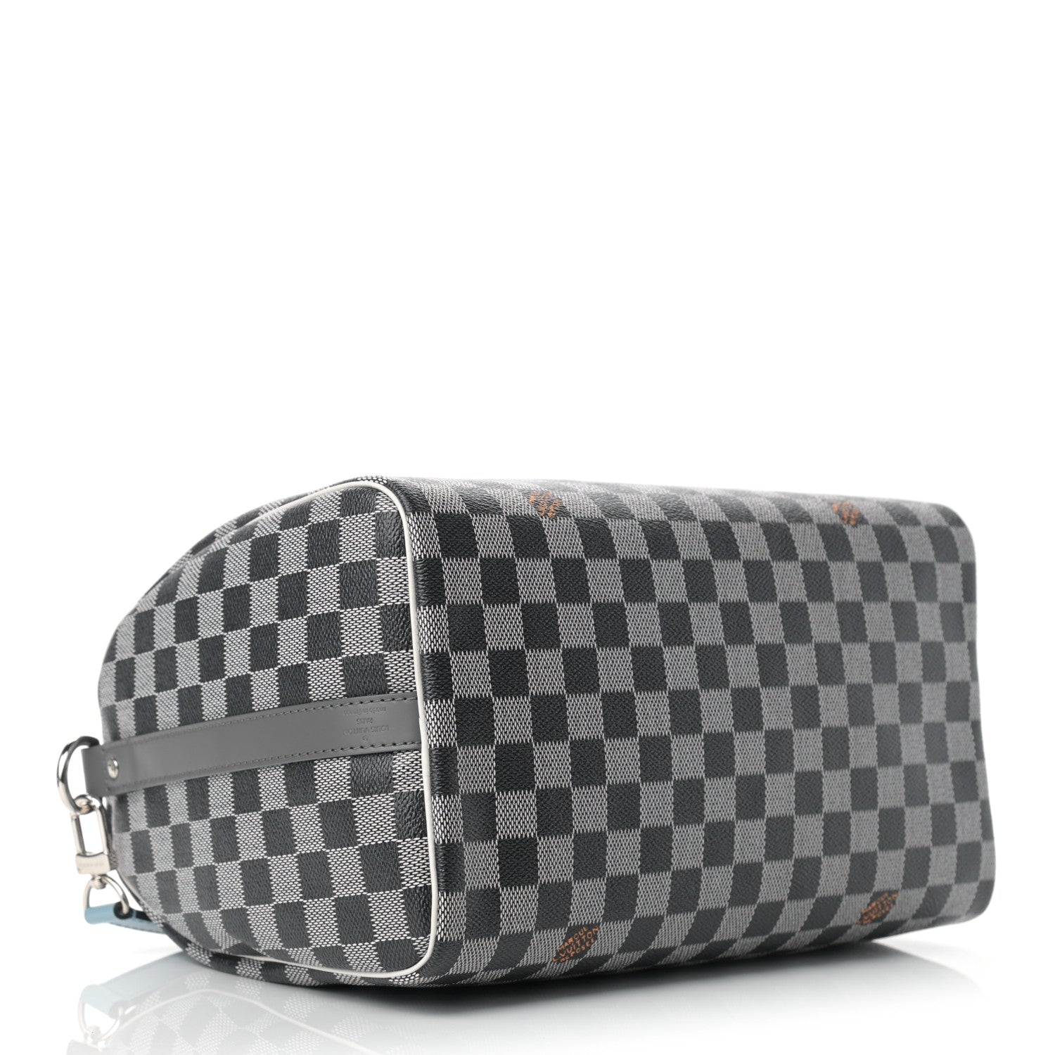 Louis Vuitton Damier Speedy Bandouliere 30 Black White 4 of 9