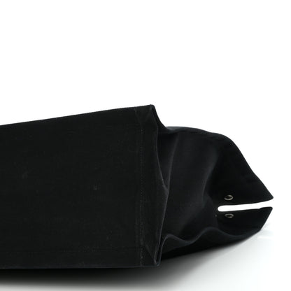 Saint Laurent Linen Calfskin Rive Gauche Tote Black 9 of 9
