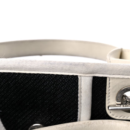 Chanel Canvas Large Deauville Tote Black White 13 of 15