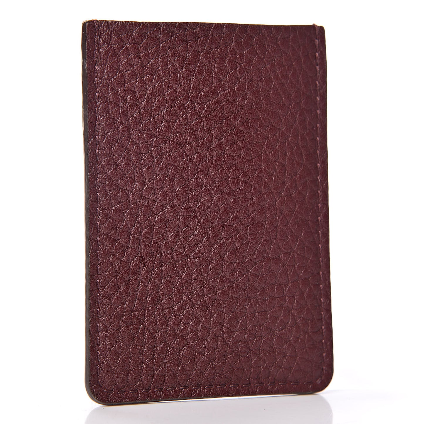 Taurillon Card Holder Bordeaux