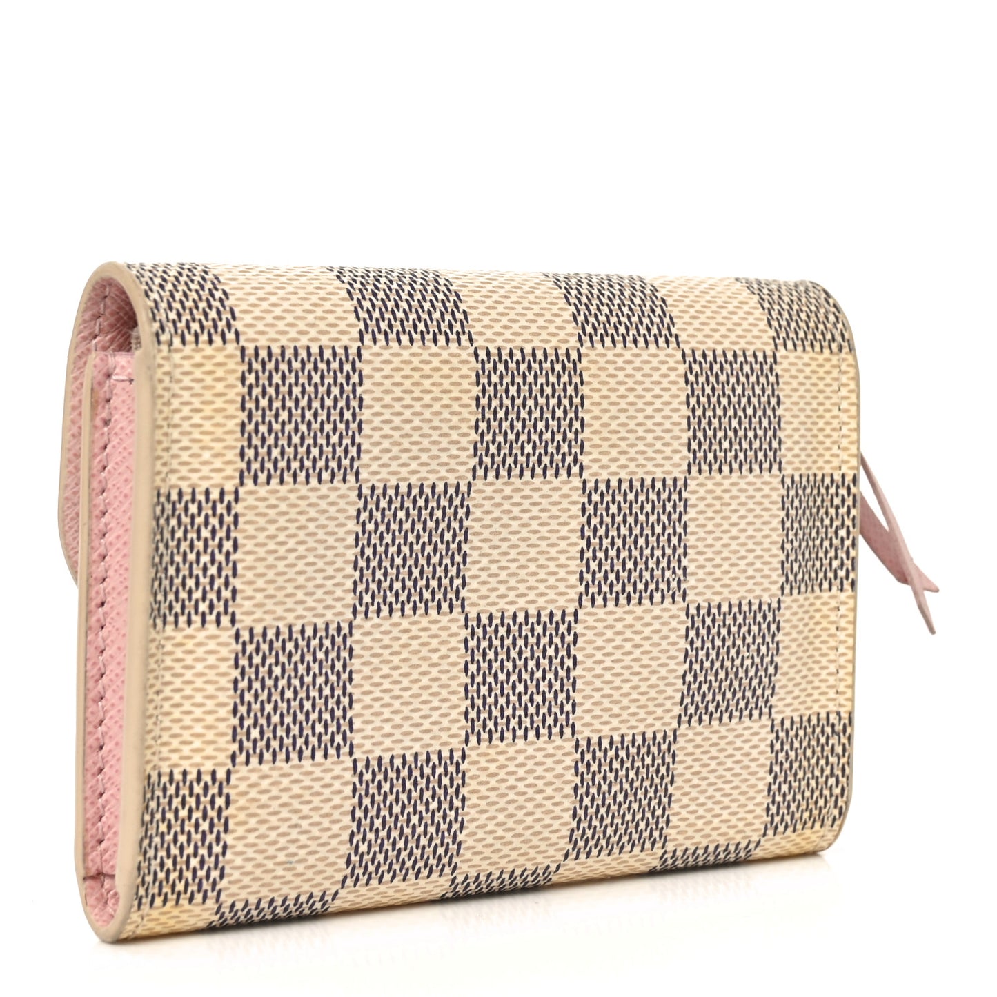 Damier Azur Rosalie Coin Purse Rose Ballerine