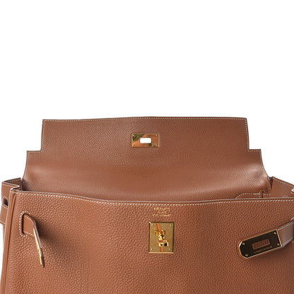 Hermes Togo Kelly Retourne 40 Gold 11 of 39