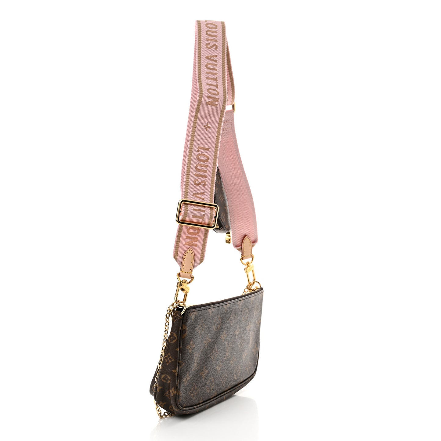 Monogram Multi Pochette Accessories Rose Clair