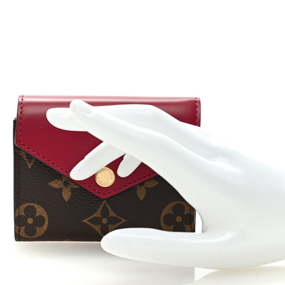 Louis Vuitton Monogram Zoe Wallet Fuchsia 4 of 6