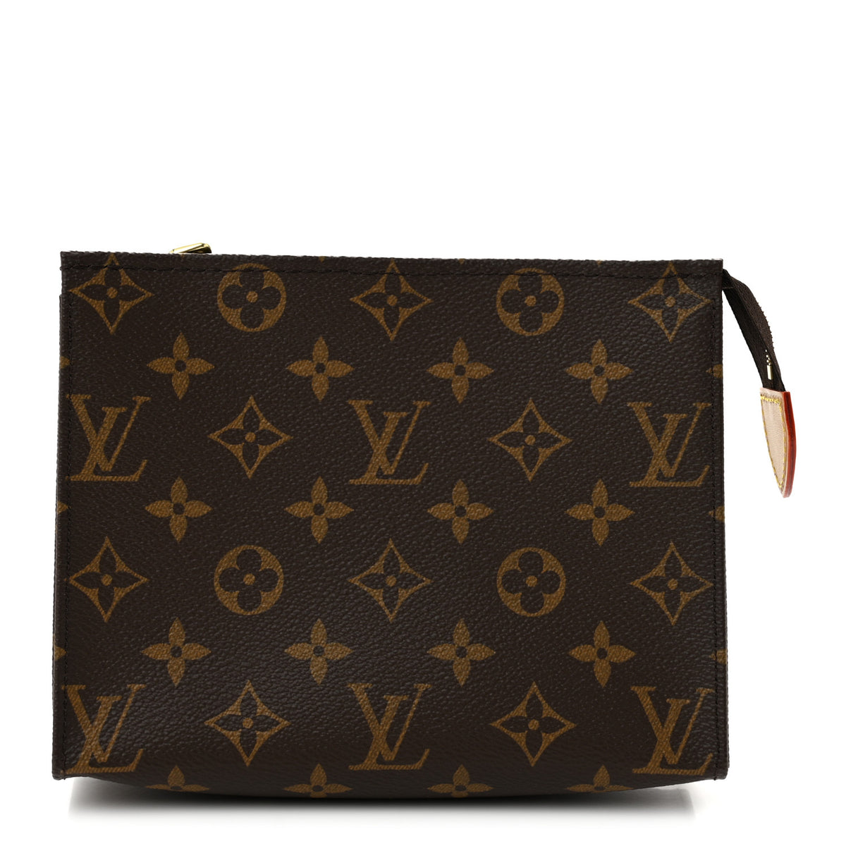 Monogram Toiletry Pouch 19 Red