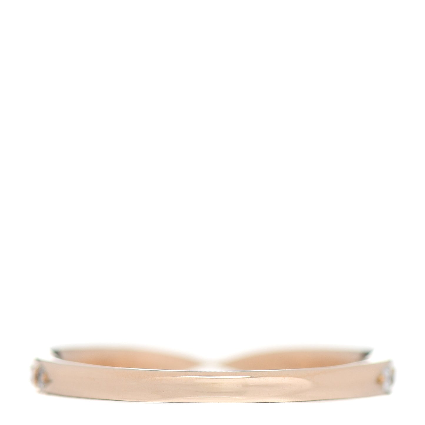 18K Rose Gold Diamond Harmony Band Ring 47 4