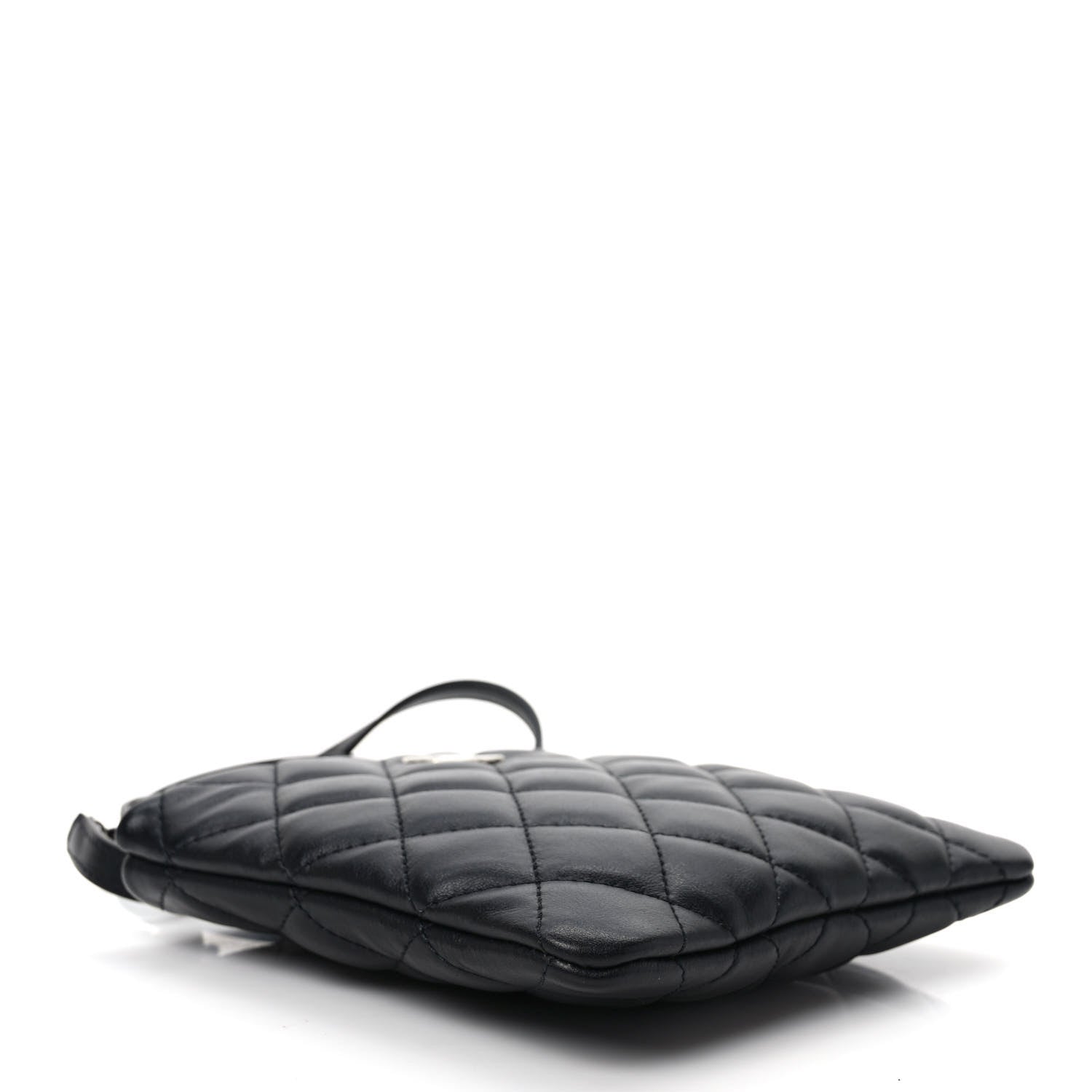 Chanel Lambskin Quilted Crossbody Bag Black 4 of 8