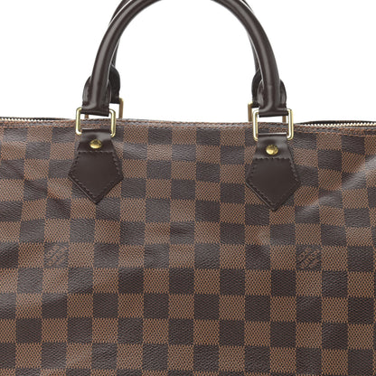 Louis Vuitton Damier Ebene Speedy 35 8 of 10
