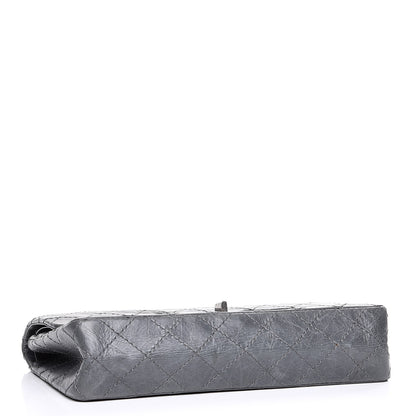 Chanel Aged Calfskin Quilted 50th Anniversary 2.55 Reissue 225 Flap Grey 5 of 10