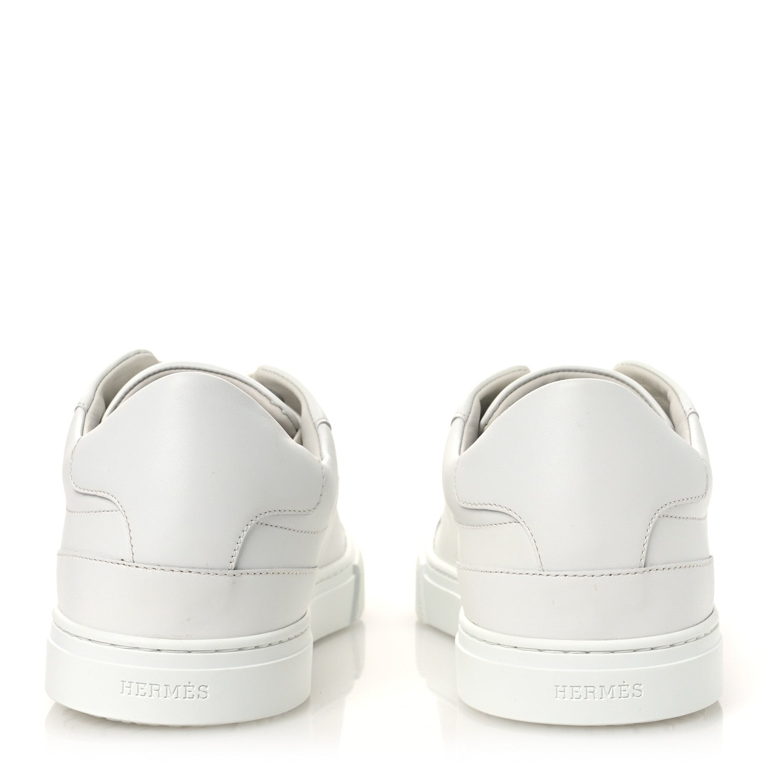 Hermes Calfskin Mens Day Sneakers 44 White 6 of 12