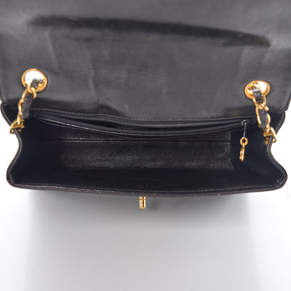 Chanel Lambskin Quilted Shoulder Bag Black 5 of 15