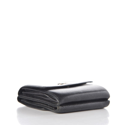 Chanel Goatskin Compact CC Wallet Black 4 of 18