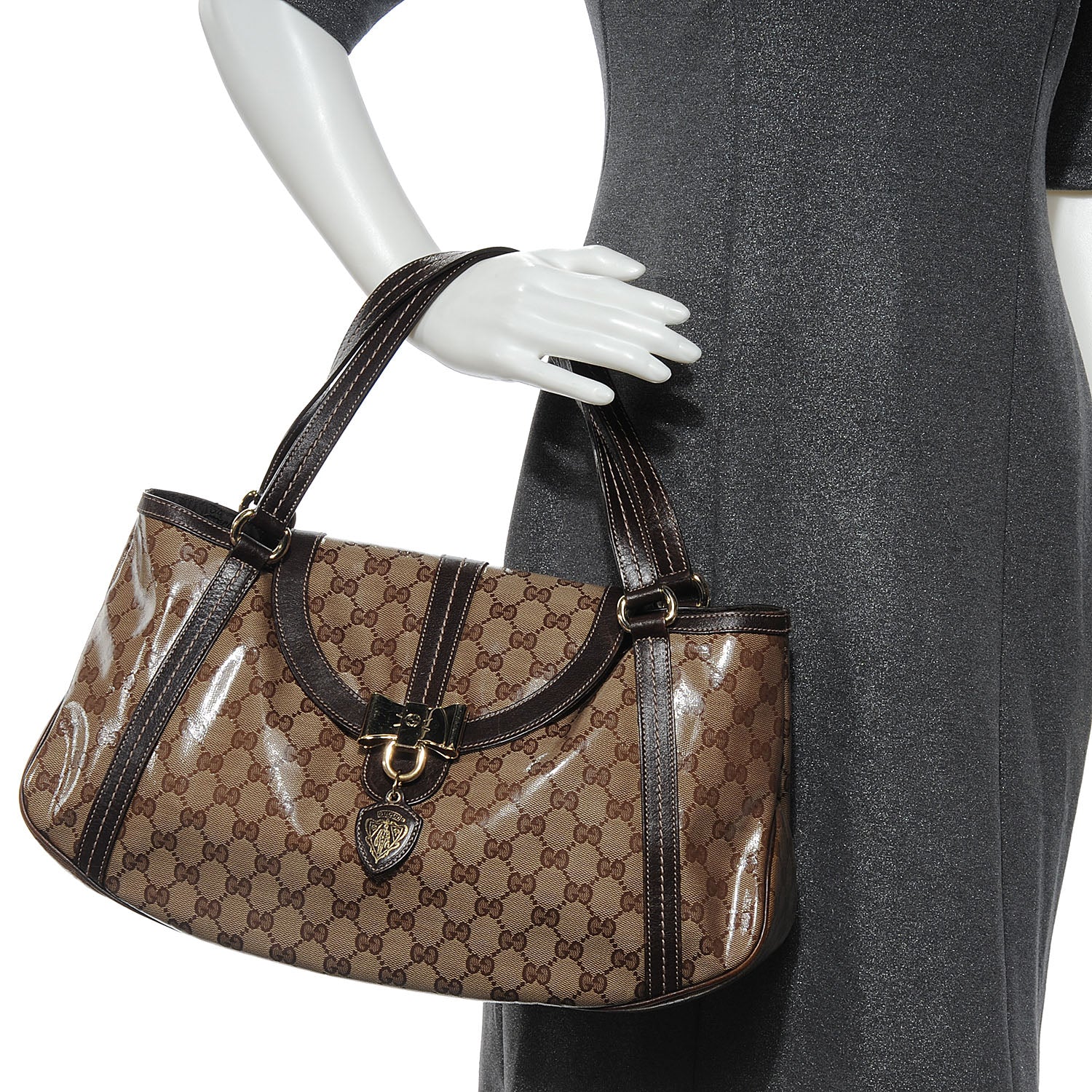 Gucci Crystal Duchessa Flap Bag 2 of 7