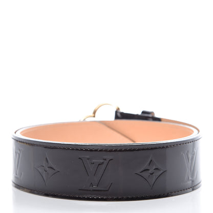 Louis Vuitton Vernis 40mm Fleur Belt 80 32 Amarante 3 of 8