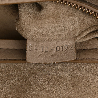Celine Grained Calfskin Medium Phantom Luggage Taupe 6 of 10