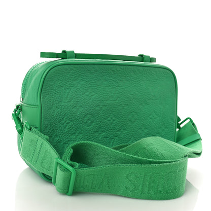 Louis Vuitton Taurillon Monogram S Lock Messenger Minty Green 3 of 10