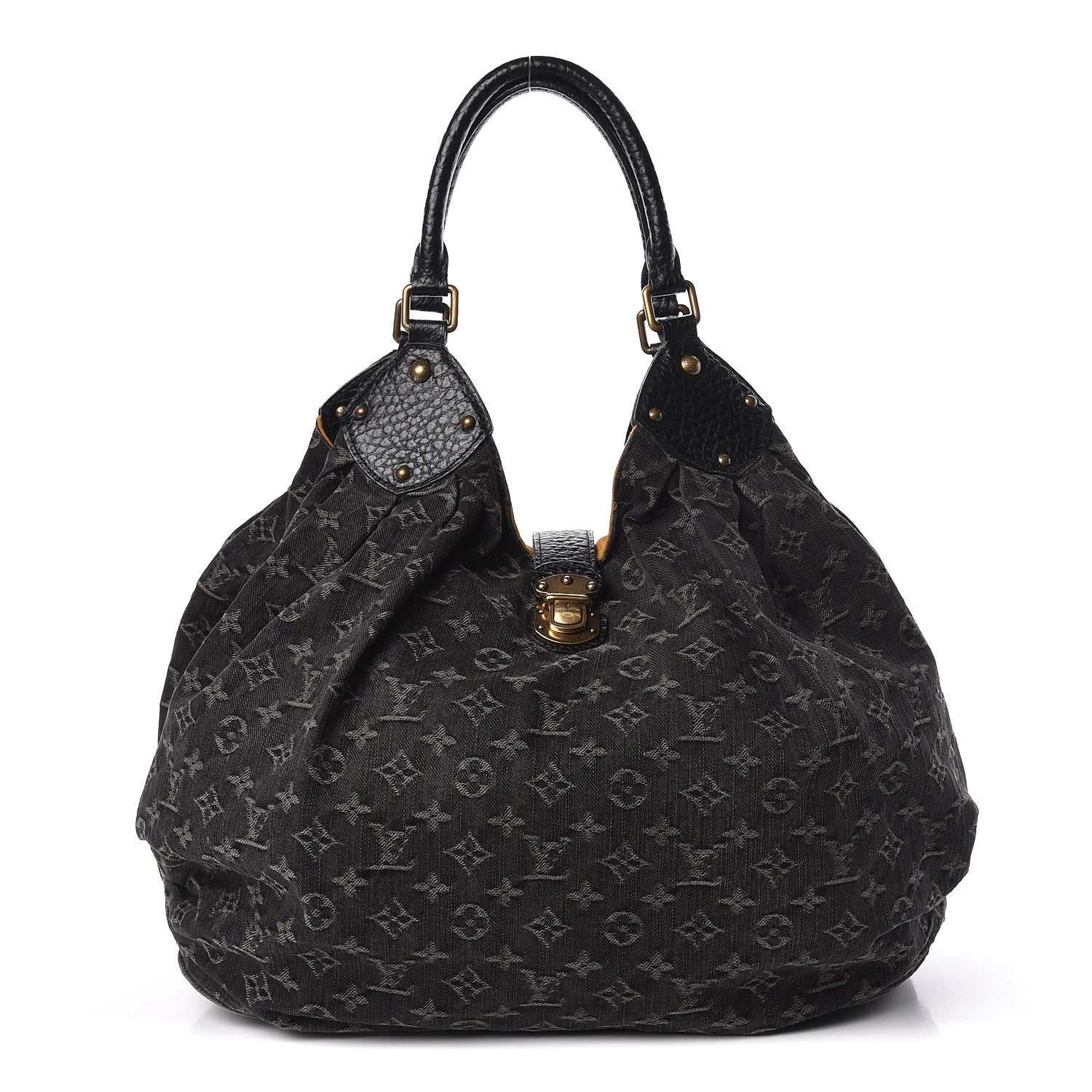 Louis Vuitton Denim Mahina XL Black 1 of 11
