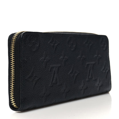Louis Vuitton Empreinte Clemence Wallet Black 3 of 7