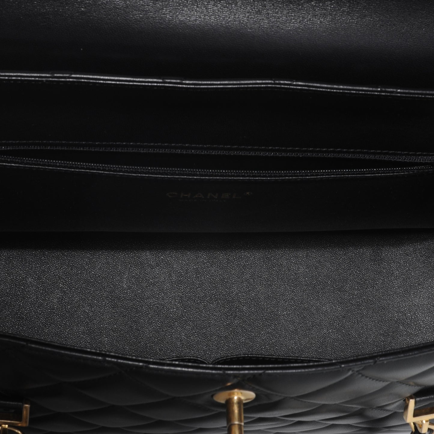 Lambskin Misia Camera Case Flap Black