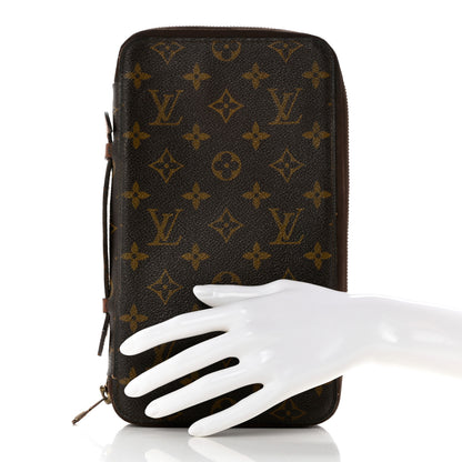 Louis Vuitton Monogram Poche Escapade Organizer Wallet 2 of 12