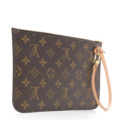 Louis Vuitton Monogram Neverfull MM GM Pochette 2 of 7
