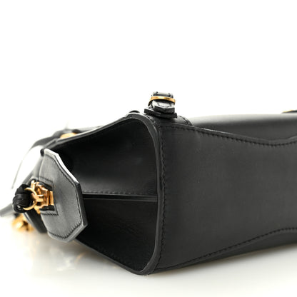 Balenciaga Smooth Calfskin Neo Classic Brass Hardware Nano City Crossbody Black 9 of 10