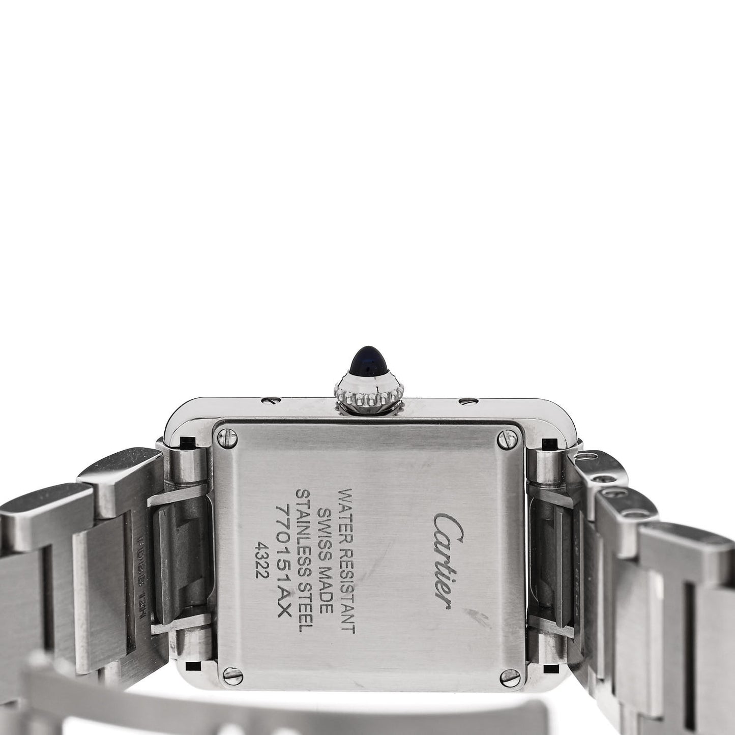 Stainless Steel 22mm Tank Must Quartz Watch