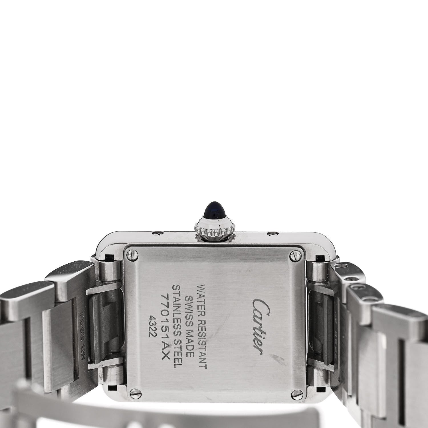 Cartier Stainless Steel 22mm Tank Must Quartz Watch 4 of 5