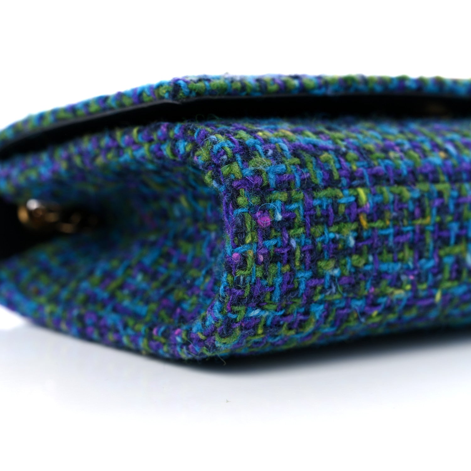 Saint Laurent Tweed Small Monogram Kate Satchel Multicolor 8 of 9