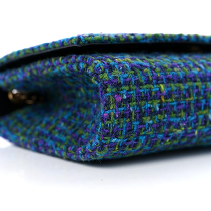 Saint Laurent Tweed Small Monogram Kate Satchel Multicolor 8 of 9