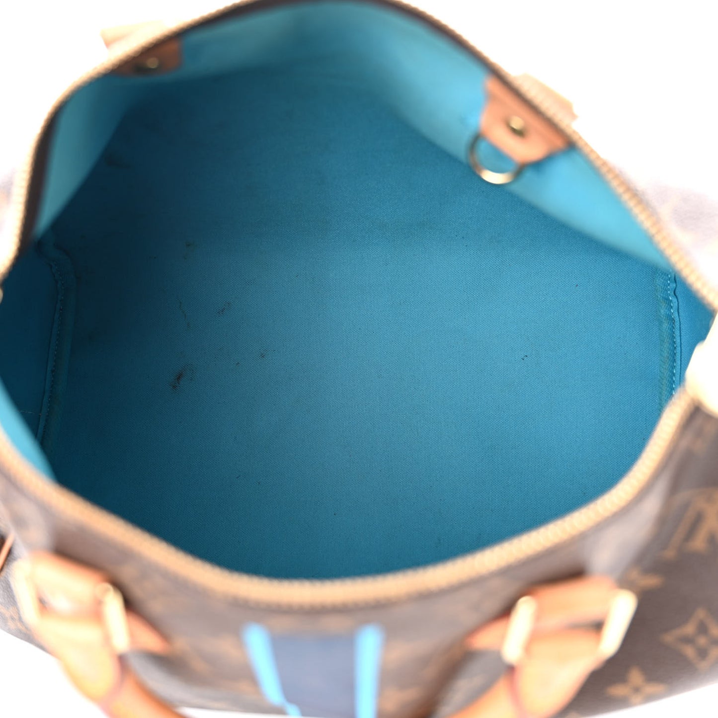 Monogram My LV Heritage Speedy Bandouliere 30 Marine Blue Clair