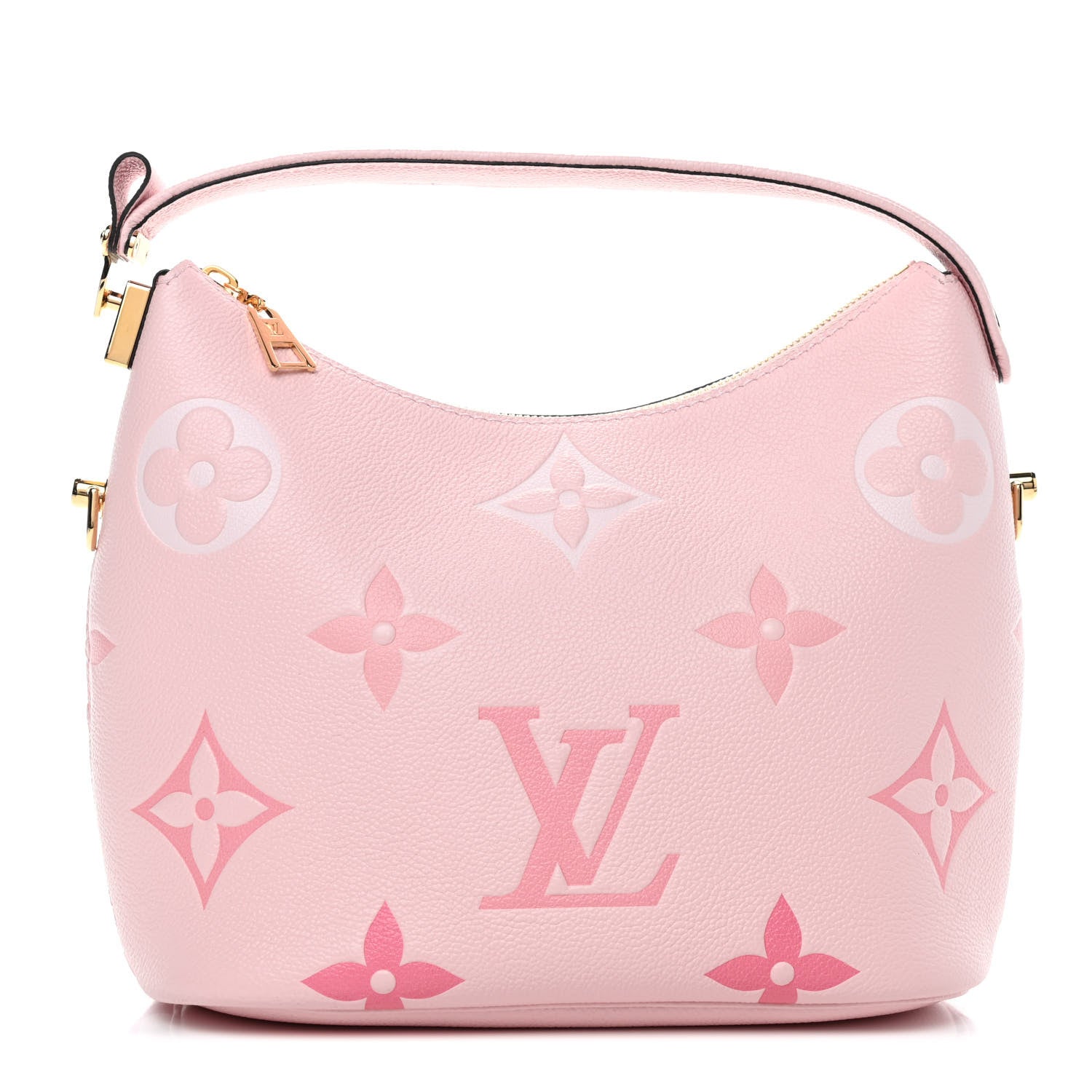 Louis Vuitton Empreinte Monogram Giant By The Pool Marshmallow Hobo PM Bouton De Rose 1 of 4