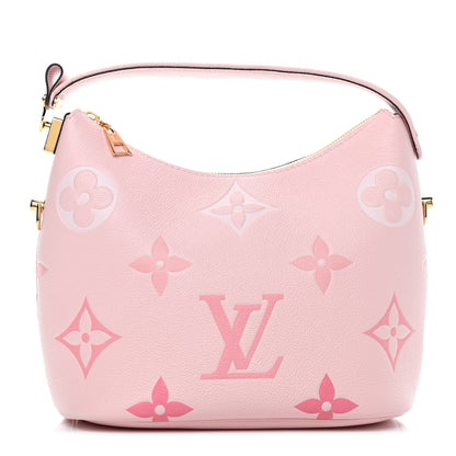 Louis Vuitton Empreinte Monogram Giant By The Pool Marshmallow Hobo PM Bouton De Rose 1 of 4