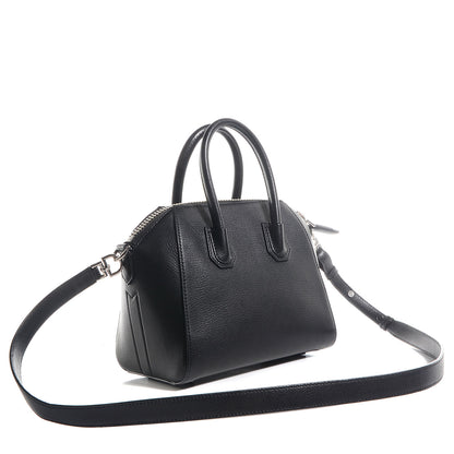 Givenchy Sugar Goatskin Mini Antigona Black 3 of 9